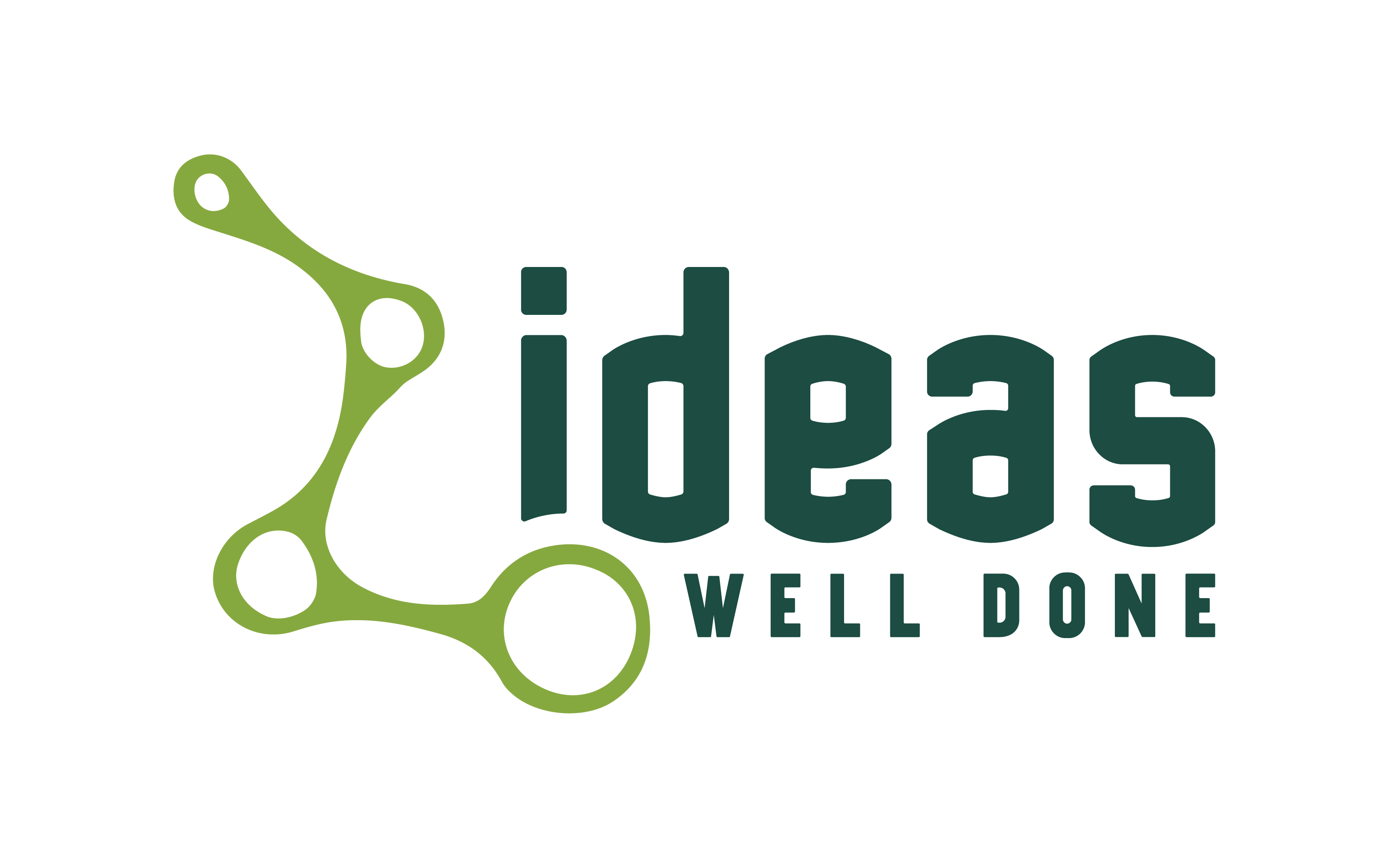 Ideas Well Done Logo | Green